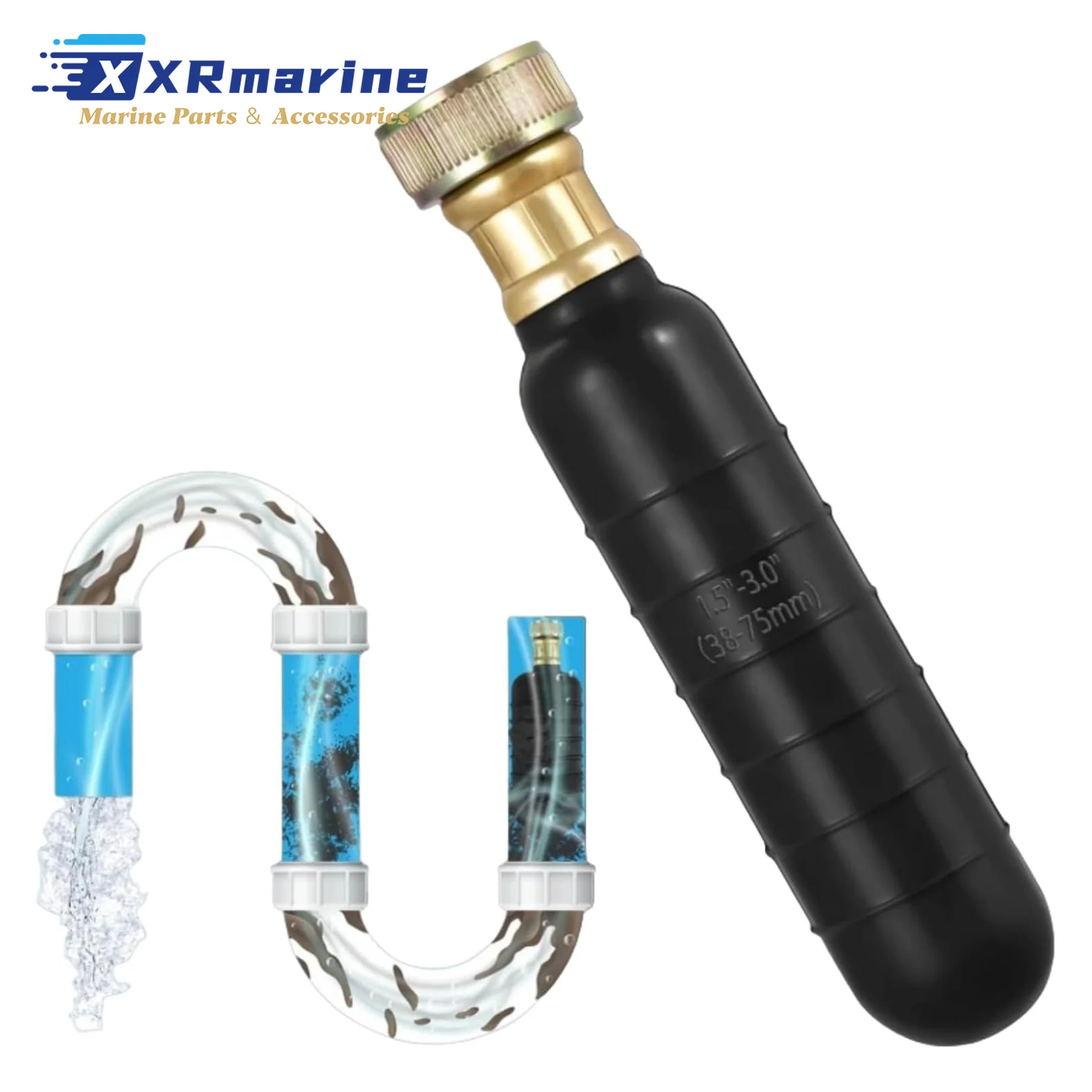 Rubber Bladder Drain Cleaner Fits 1.5