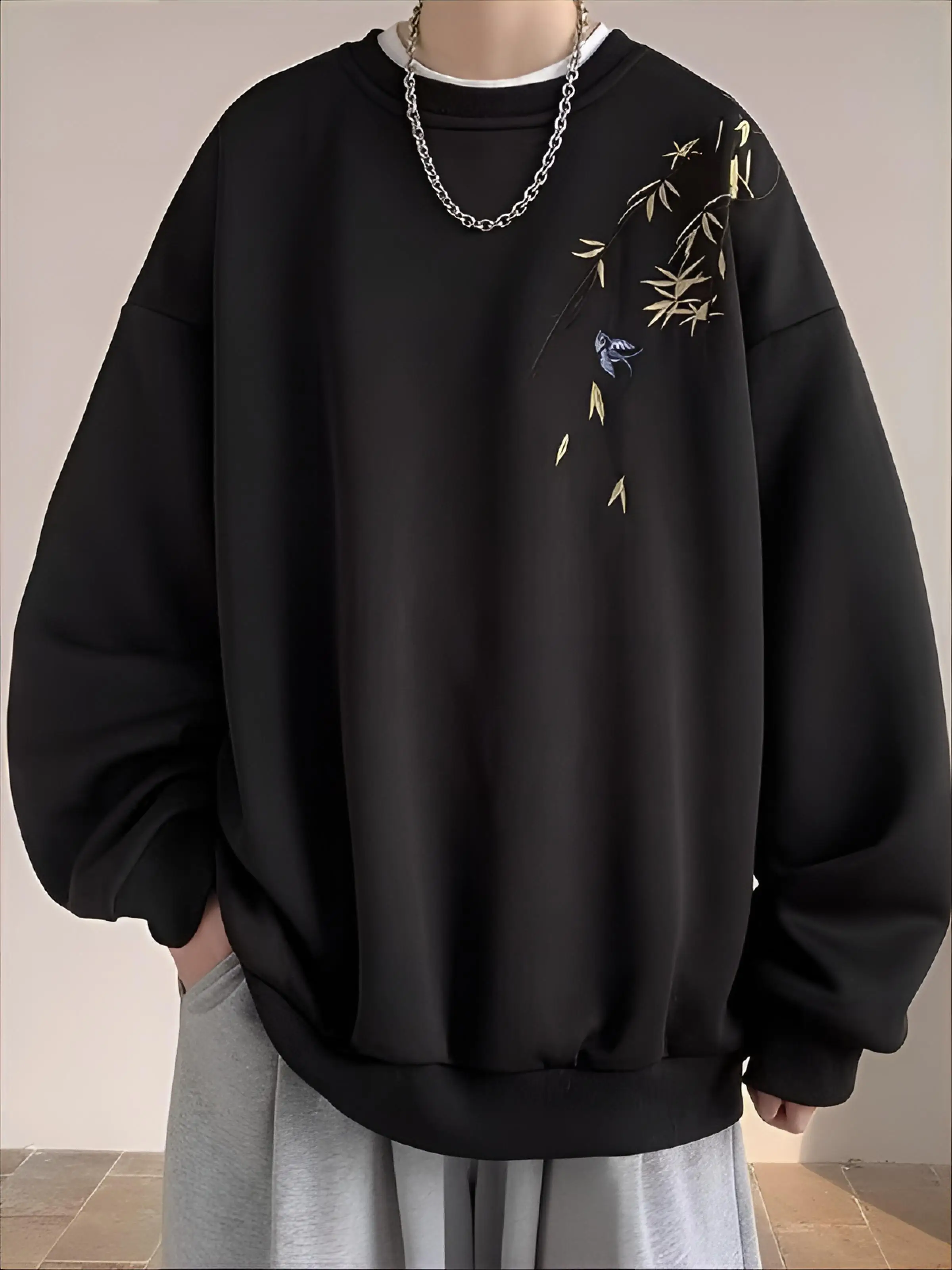 

Мужские худи без капюшона, армейские, мягкие, облегающие, для офиса и деловых поездок, мужская одежда, качественные базовые практичные классические товары для зрелых мужчин, шерсть