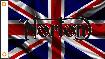 ELECTION 90x150cm Norton  Motorcycle flag