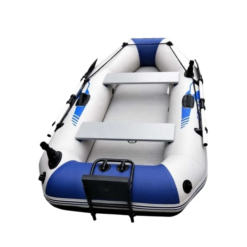 

New 2024 Customized 0.9 PVC Inflatable Fishing Kayak Boats With Paddles