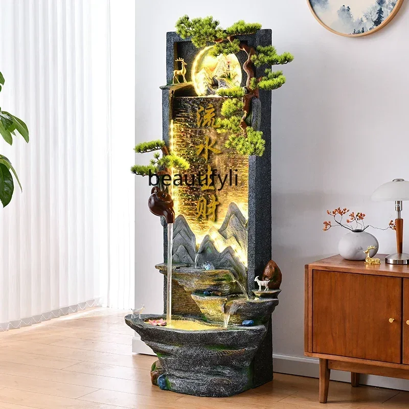 

lhyE1001 Новый креативный офисный орнамент в китайском стиле с циркуляционной водой для гостиной, входной пол, ландшафтный дизайн, вид на открытие, подарок