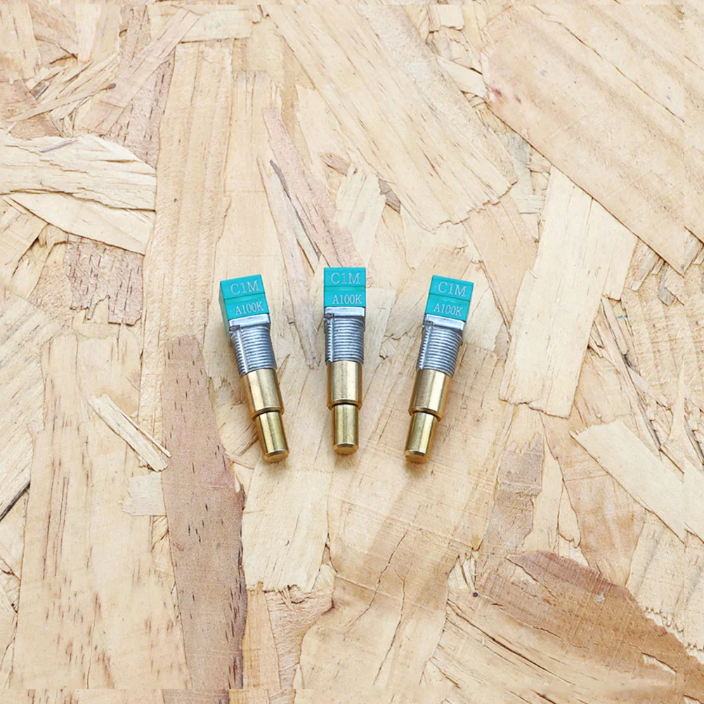 

3 Pcs Guitar Potentiometer Audio Volume Control Accessories Replacement Knob Bass