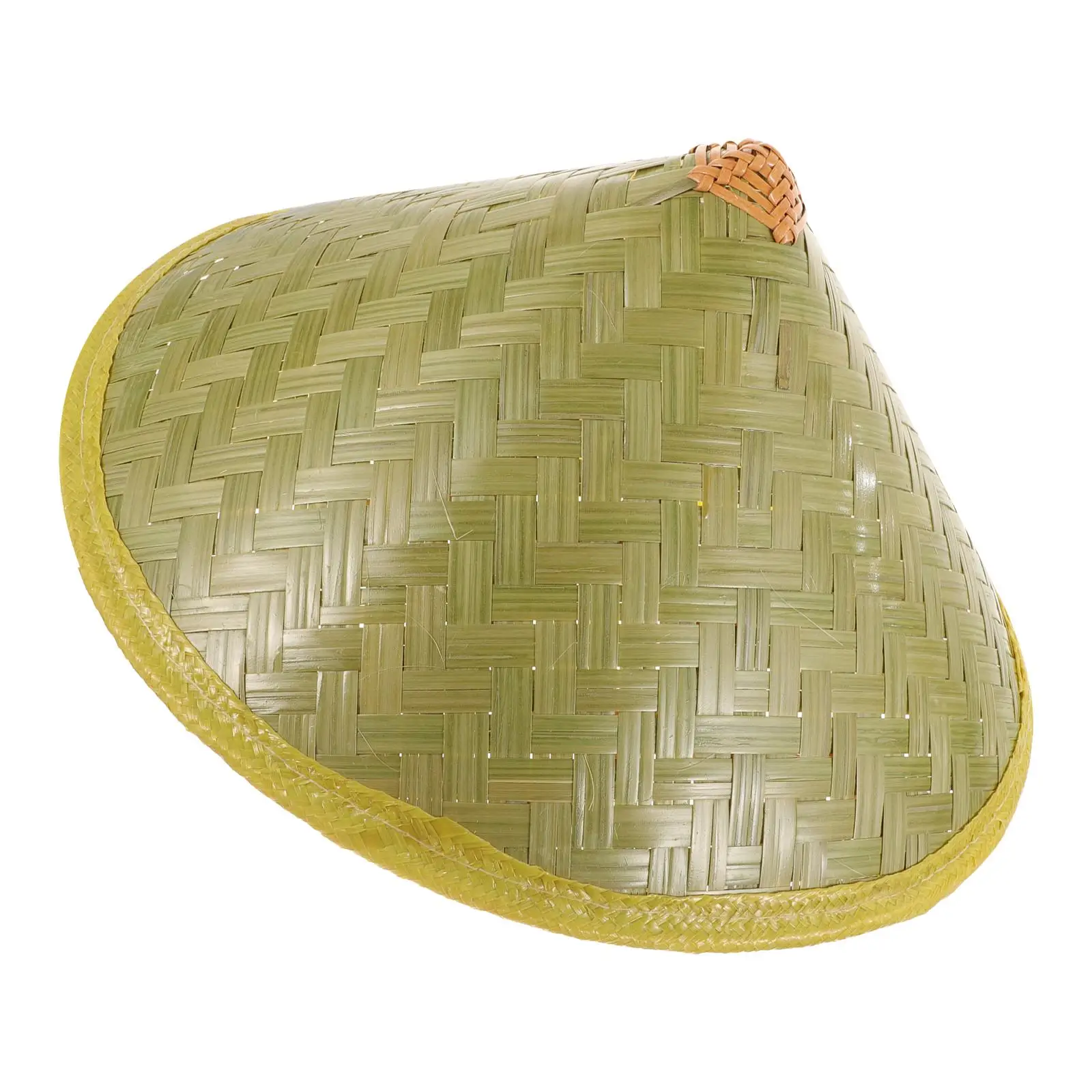 

Bamboo Straw Diameter36CM Sun Protection Conical Hat for Fishing Outdoor Camping Travel Chinese Style Retro Bamboo Woven Hat