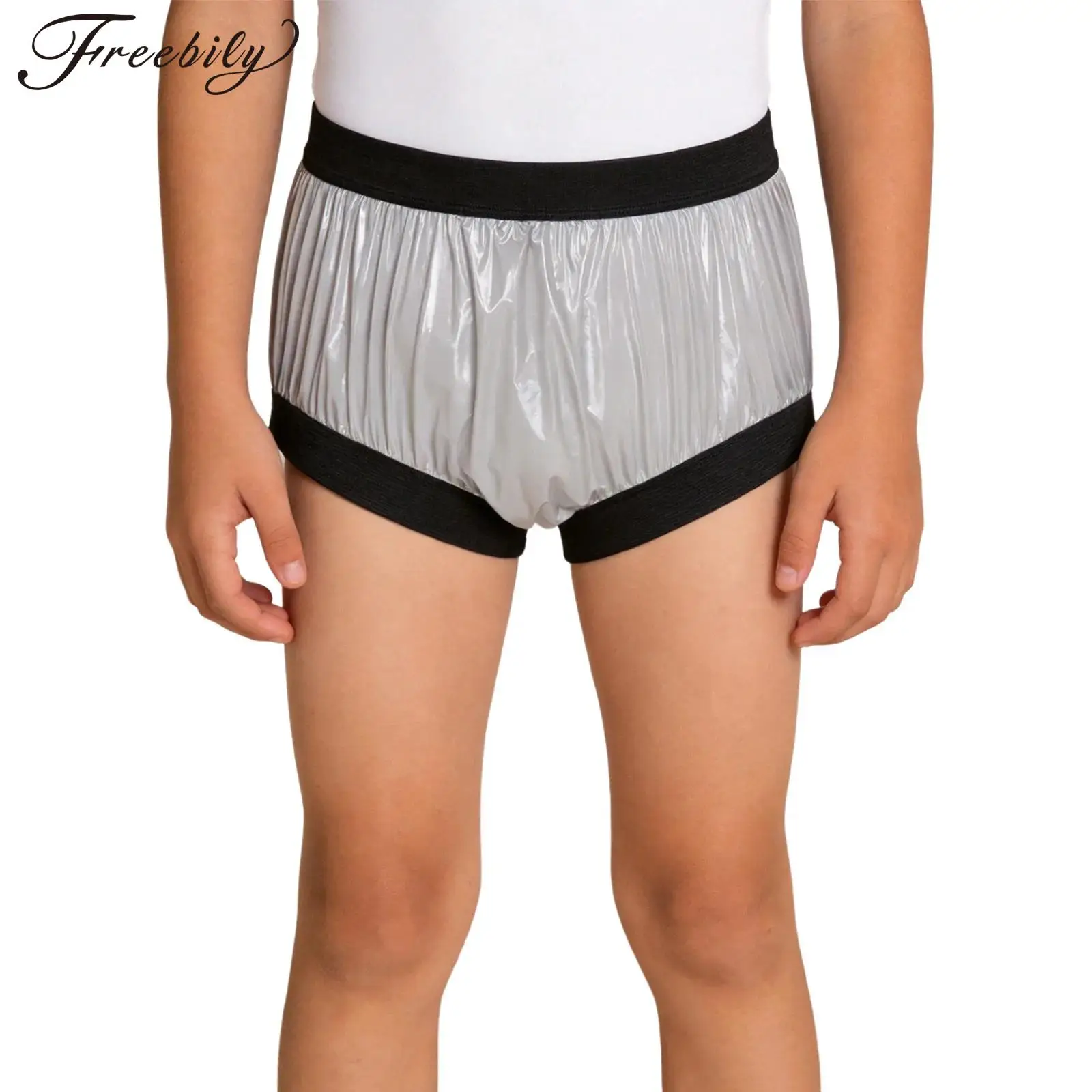 Kids Boys Girls Waterproof Swim Trunks Adaptive Underwear Elastic Bands Washable Reusable Diaper Cover Special Needs Patients