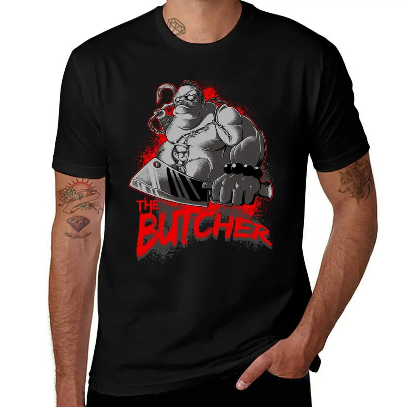 Dota 2 - Pudge T-Shirt Basic Casual Wear Short Sleeve Top T-Shirt