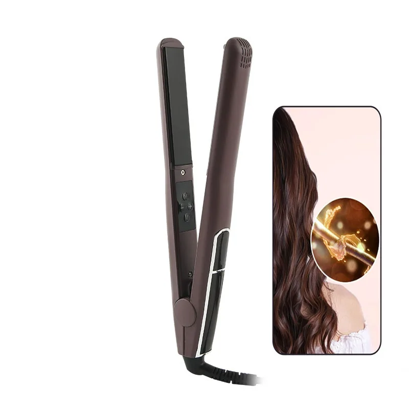 

2 в 1, керамический утюжок для завивки волос, выпрямитель для волос, профессиональный 450 ℉ Выпрямитель для волос