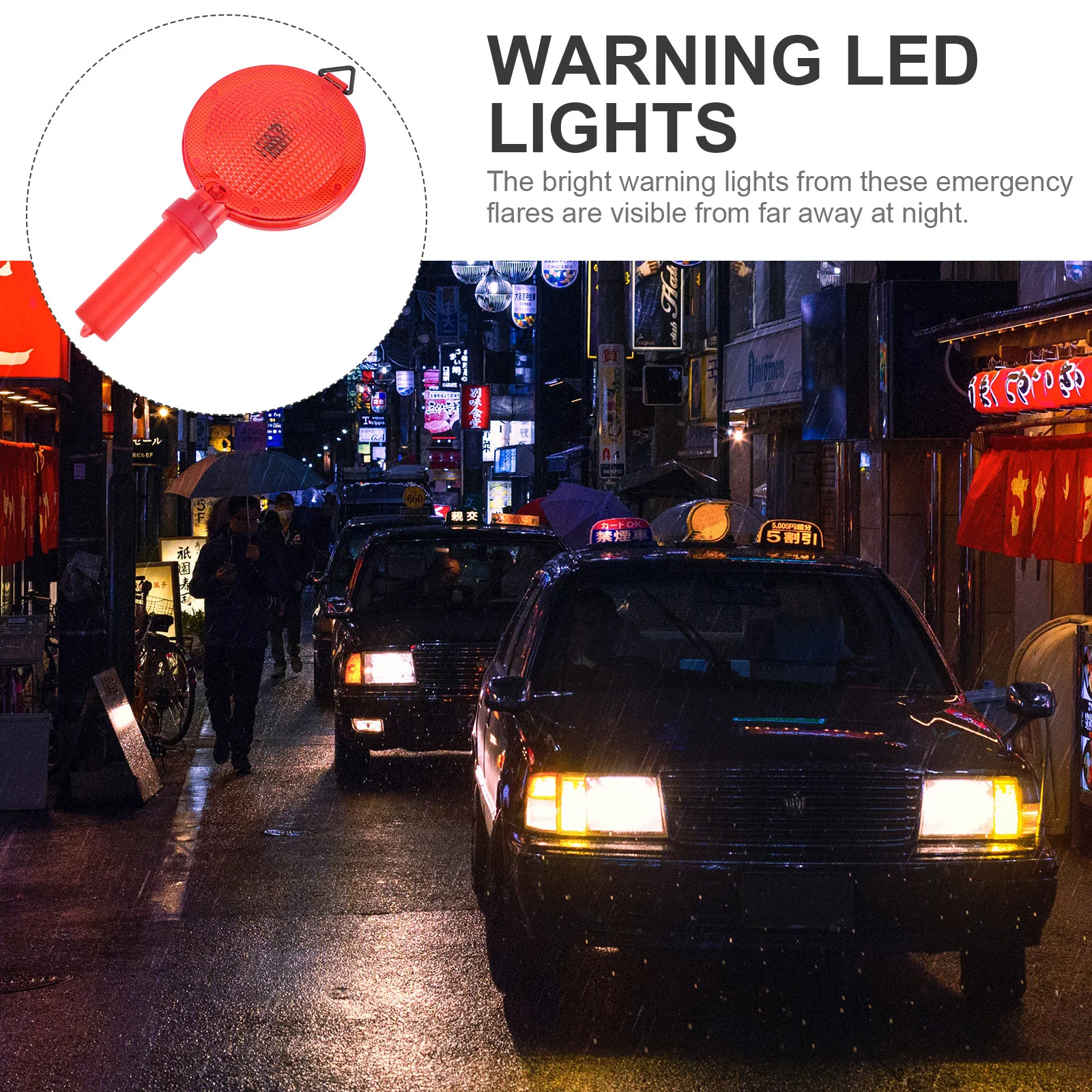 LED المتراس ضوء المرور تحذير مصباح السلامة شاتيربروف غير نافذ للمطر المحمولة حل الإضاءة في حالات الطوارئ على جانب الطريق