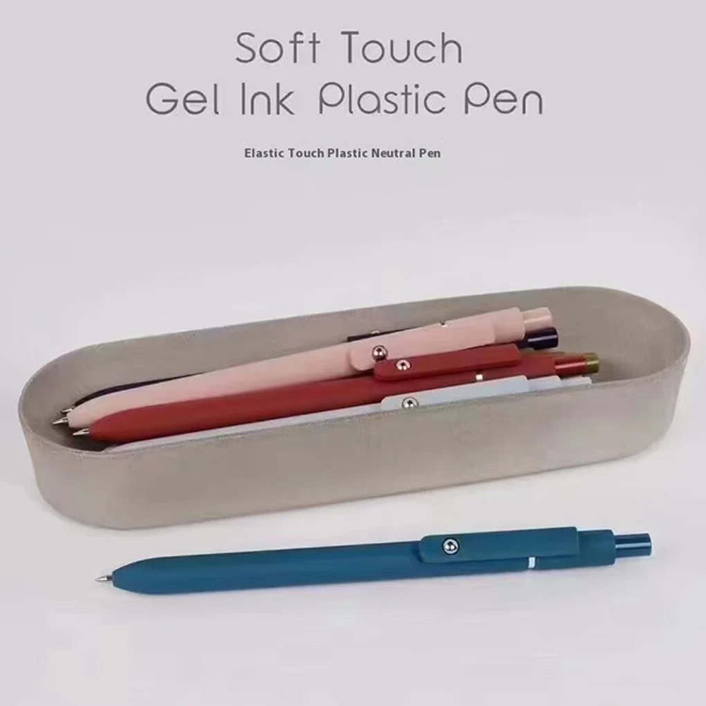 5 Pcs/Set AssortedColor Smooth Writing Gel Pens 5 Pcs Fine Point Ink Pens Set Cute Office And School Supplies 0.5mm