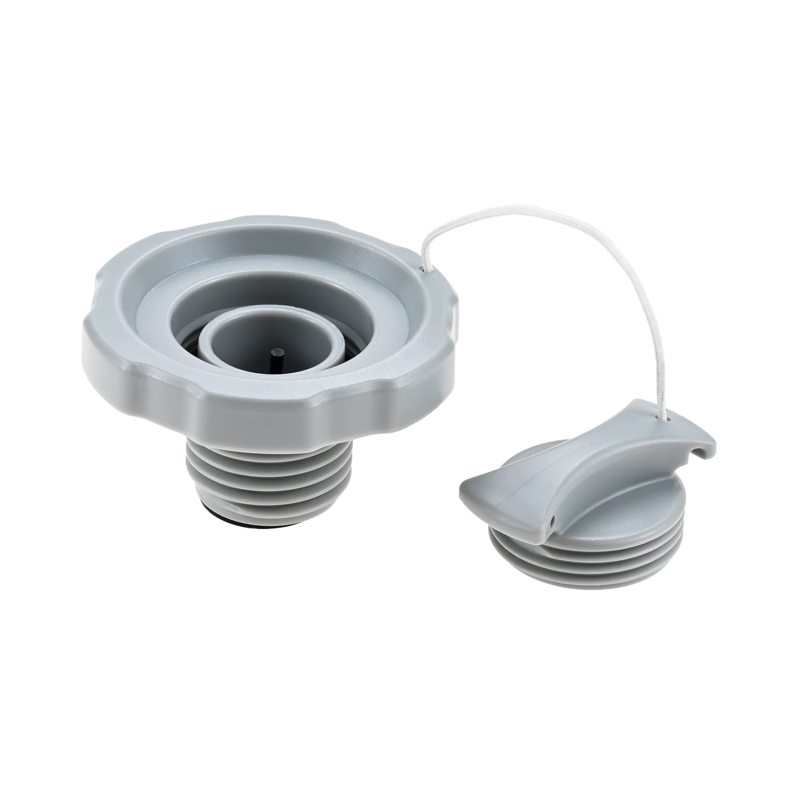 1Pc Screw Adaptor With Screw Cap Replacement Air Screw Cap One Way Valve Cap Fit for Coleman Airjet Saluspa Inflatable Hot Tub