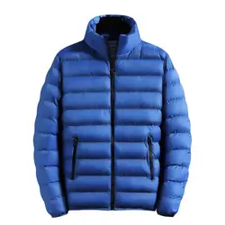 Chaqueta de plumón de pato blanca ultraligera para hombre, impermeable, informal, portátil, al aire libre, abrigos acolchados ligeros para hombre, Otoño e Invierno