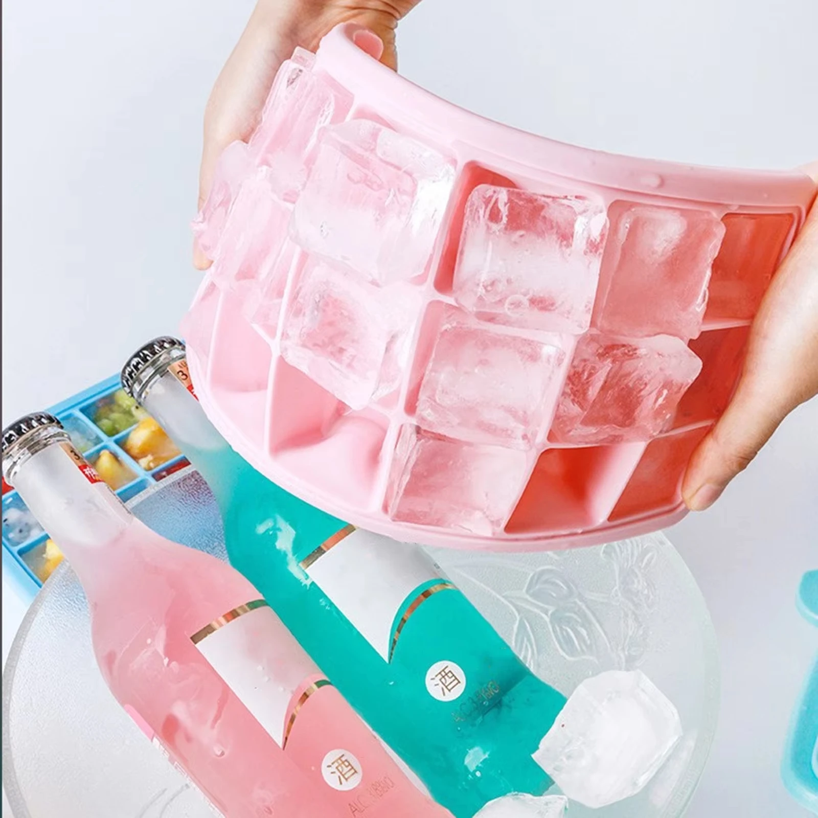 Baby Food Jelly - Bandeja de silicona para cubitos de