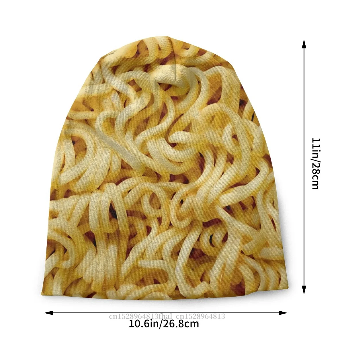 Bonnet Hats Meme Men Women's Thin Hat Ramen Design Autumn Spring Warm Cap Design Skullies Beanies Caps