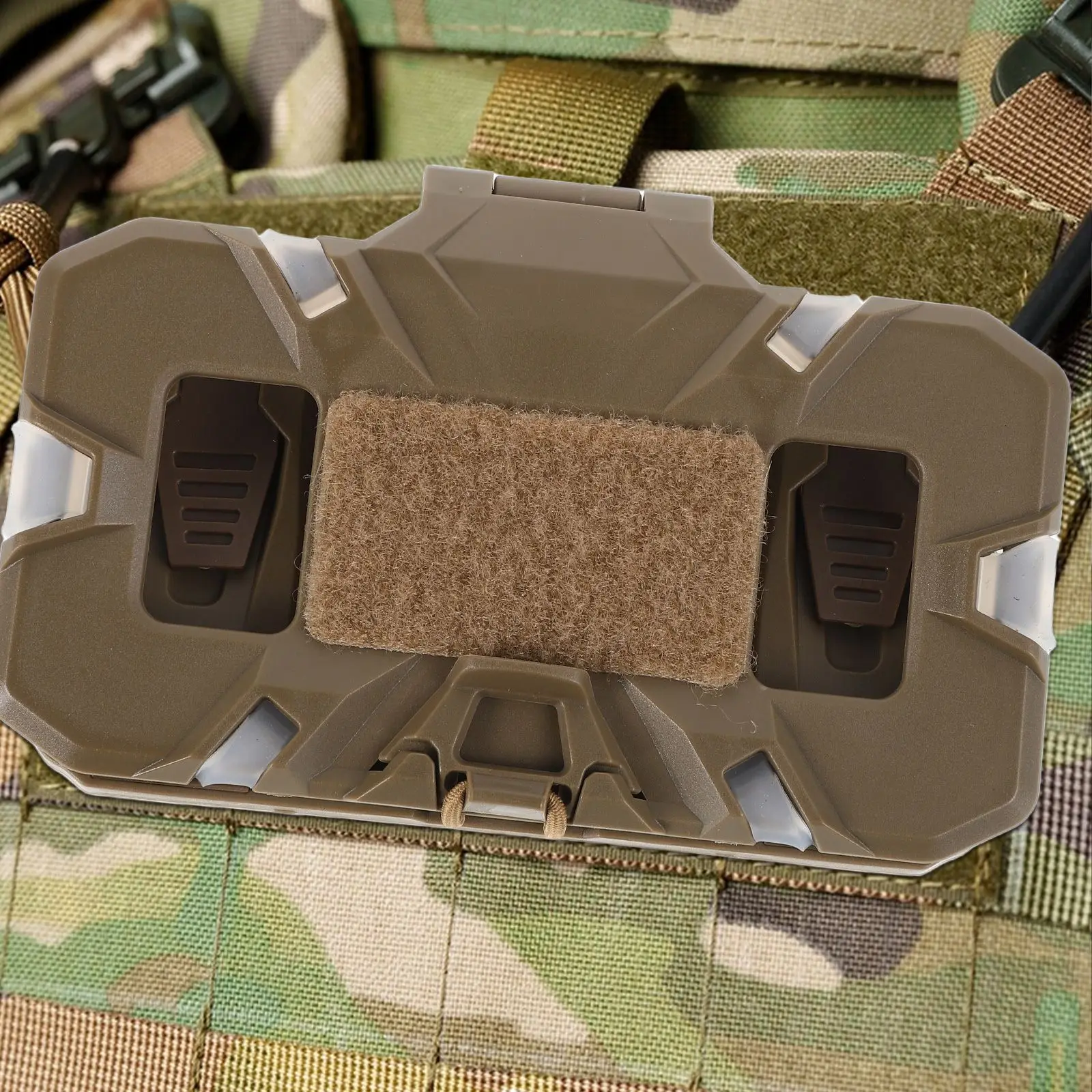 Монтажный кронштейн для жилета, нагрудный держатель для телефона, переноска для игр на открытом воздухе, пластиковый складной