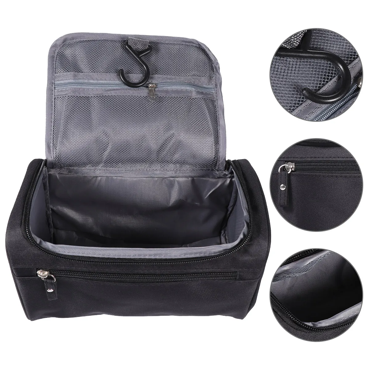

Oxford Cloth Bag Large Capacity Stretchy Travel Makeup Pouch Storage Toiletry ganizer Holds Cosmetics Wallets Keys