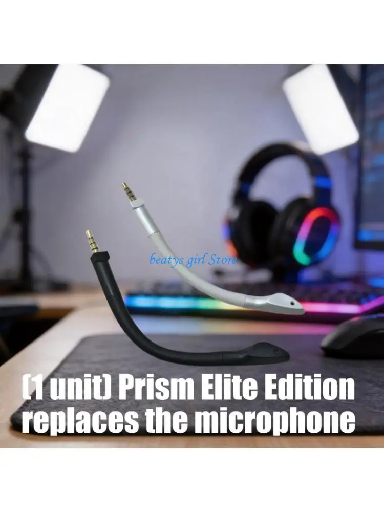 C7AB Replacement Mic For Origin Headsets Microphone With Enhances For Streaming And Gaming