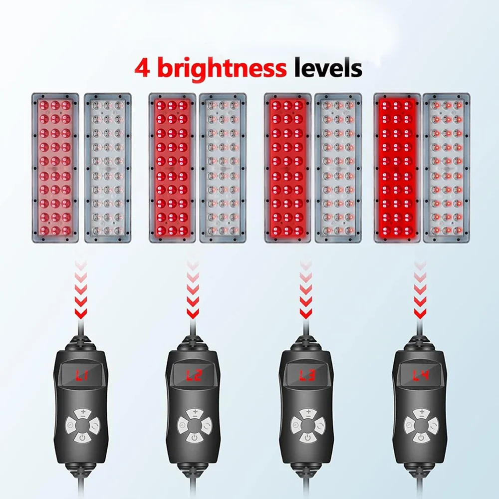 Thérapie à la lumière rouge Led, thérapie à la lumière infrarouge pour le visage, soulagement complet de la douleur du corps, physiothérapie, soins de la peau, beauté et santé, 660nm, 850nm