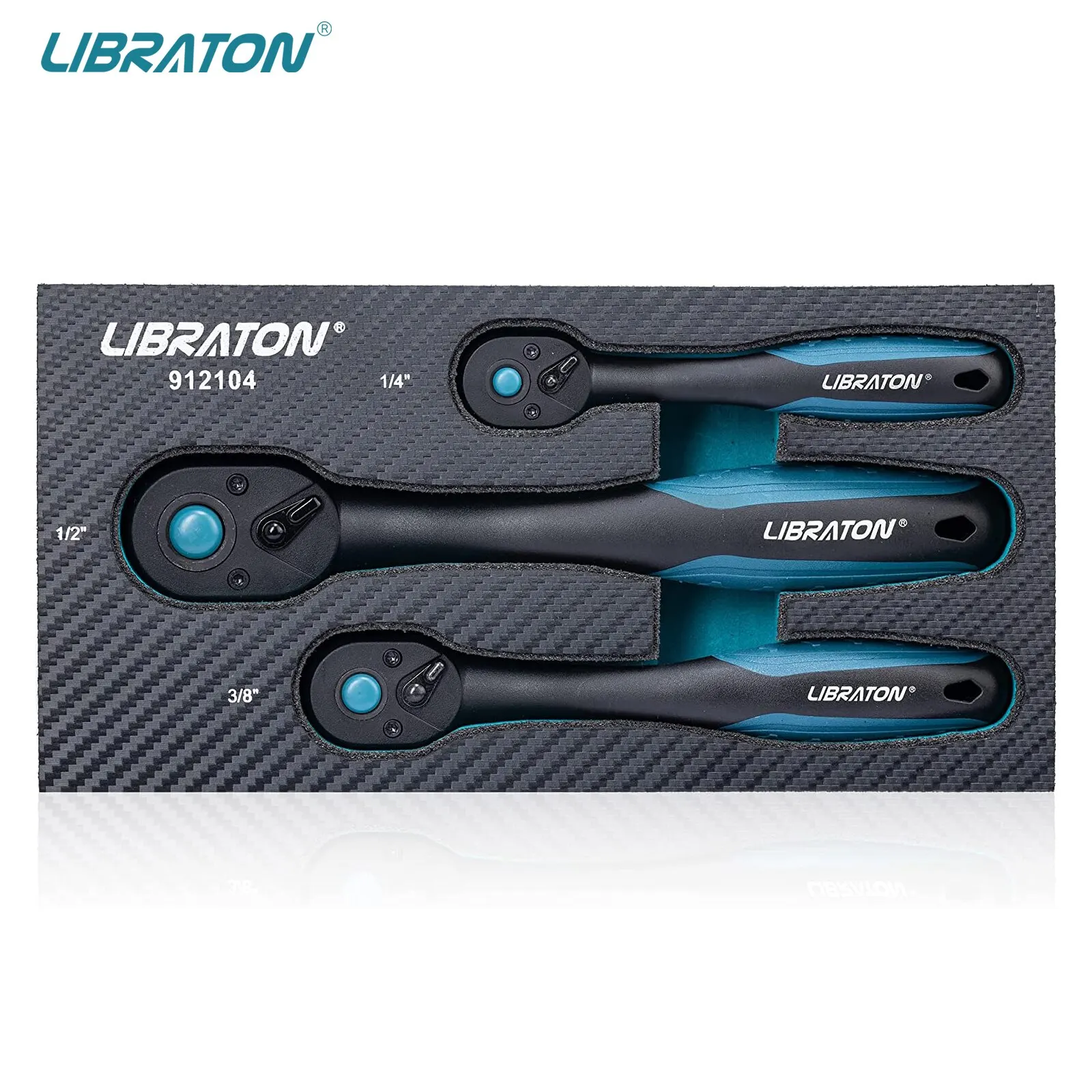 Libraton Ratchet Set, 3Pcs 1/4