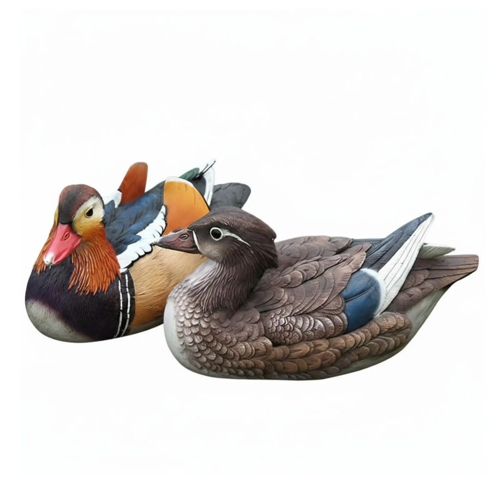 resin-fish-bowl-decoration-courtyard-simulation-mandarin-duck-yellow-duck-circulating-water-ornament