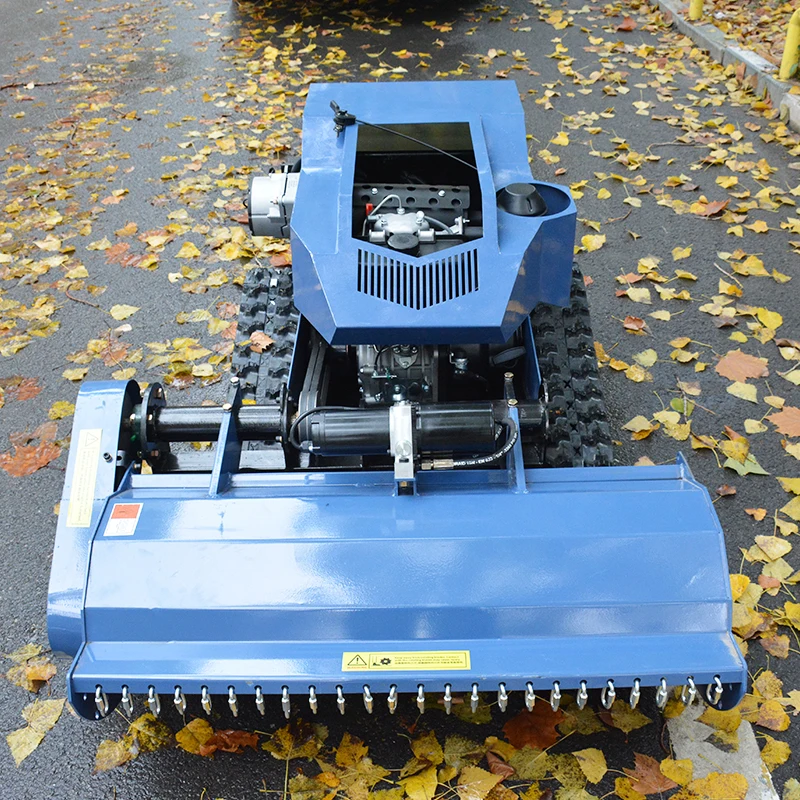 Customized high-quality industrial grade robot lawn mower, remote-controlled tractor lawn mower, lawn care lawn mower