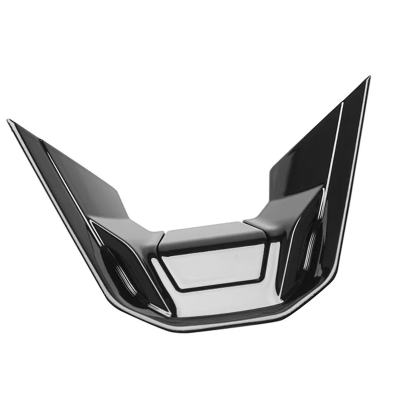 

1 Piece Gloss Black Interior Steering Wheel Trim Replacement Parts For Golf 8 MK8 Accessories 2020 2021