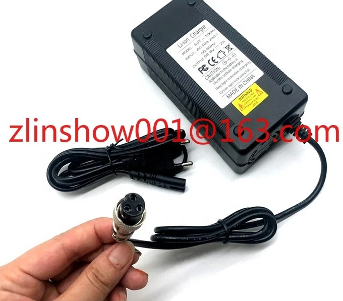 58.8V 2A Battery Charger for 52V ZERO 8 /9 /10 ZERO 8X 10X  VSETT 9 Electric Scooter Parts