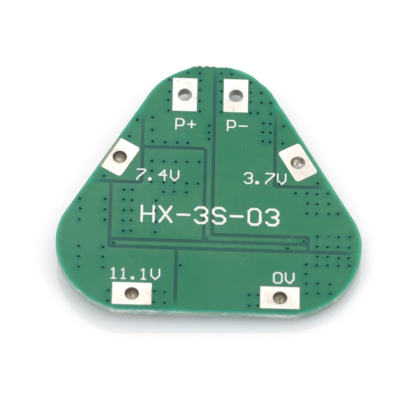 3S 12V 18650 Li-Battery Protection Board 11.1V 12.6V Overcharge Over-Discharge Protection 8A 3 Cell Pack Li-ion BMS PCM PCB