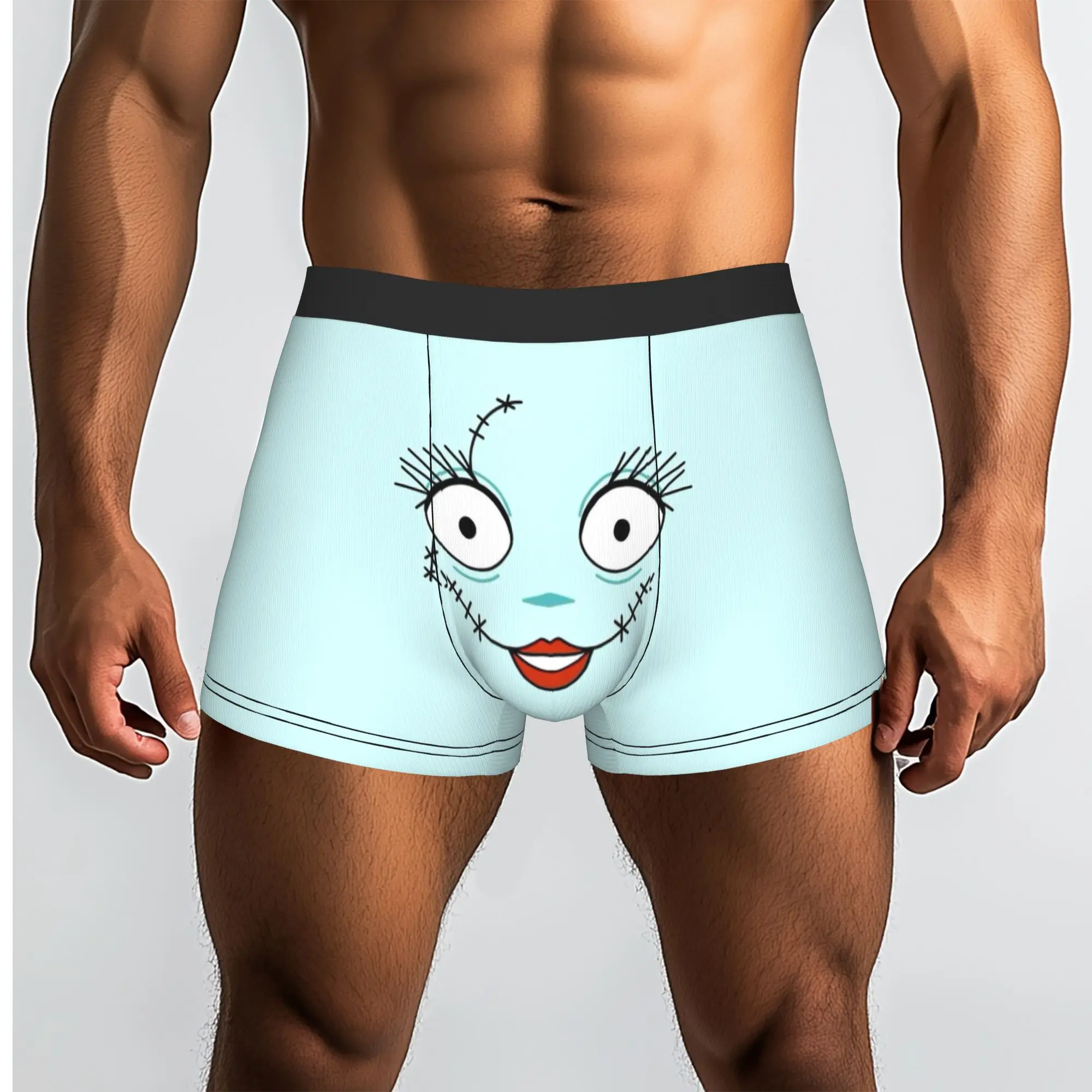 Custom Jack Anime S-Skellingtones Boxers Shorts Men's  Briefs Underwear Fashion Underpants