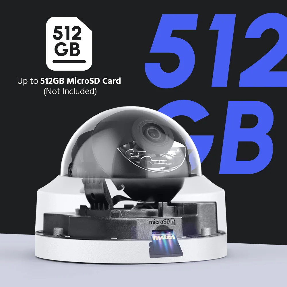 C1200 12MP Per La Sorveglianza Domestica PoE IP CCTV Telecamera Intelligente Doppia Luce AI Microfono Ad Ampia Gamma Slot Per Scheda SD Telecamera di Rete