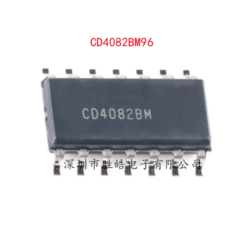 

(10PCS) NEW CD4082BM96 CD4082BM Dual 4-Input Logic Chip with Gate SOIC-14 CD4082BM96 Integrated Circuit