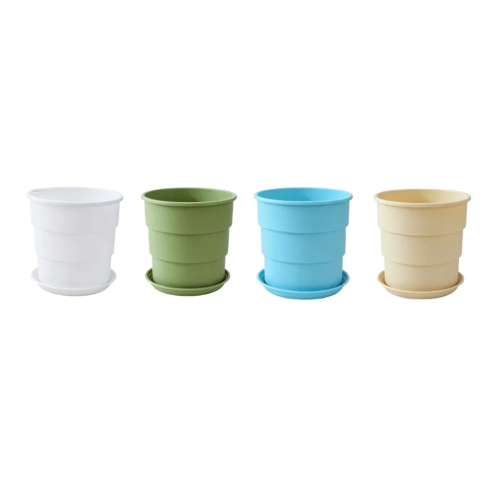 For Roses Thickened Nursery Pot Resin Flower Pot For Healthy Plant Development Blue Enhanced Ventilation System