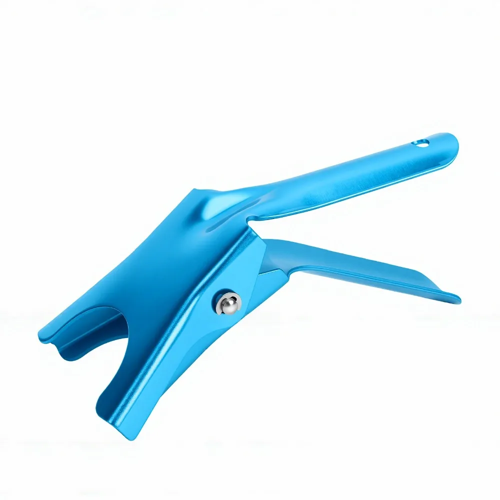 Replacement Stainless Steel Filter Clamp Blue Secure Grip Solvent Filter Clamp Vacuum Filtration Clamp Microbiology Testing