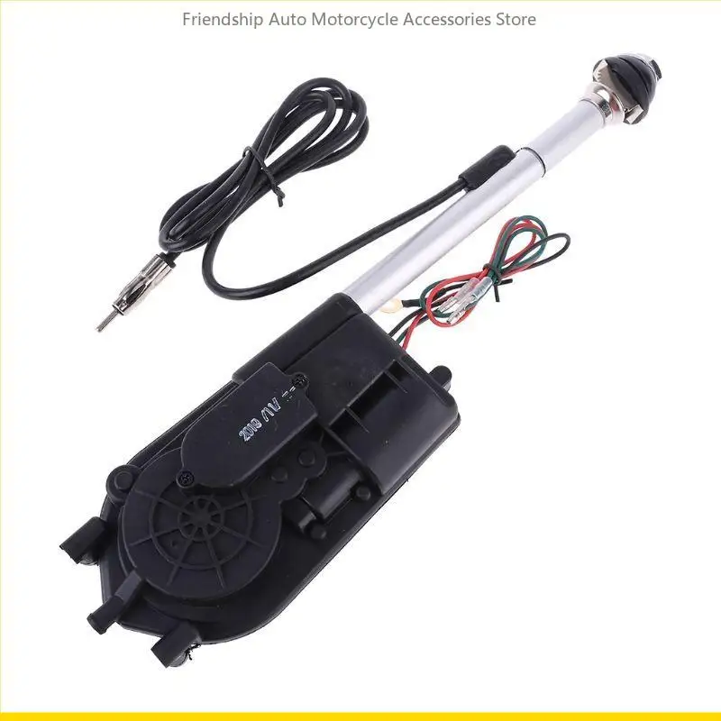 

SZCH Universal Car Auto SUV AM FM Radio Electric Power Automatic Antenna Aerial 12V Exterior Vehicle Aerials Auto Replacement