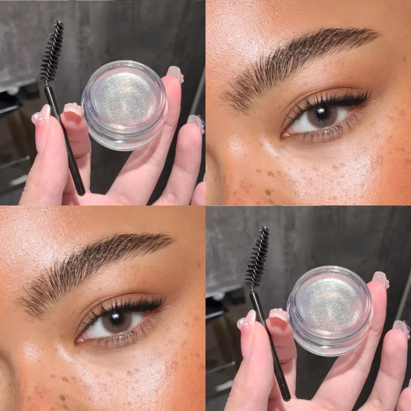 1PC Augenbrauen-Styling-Gel – farblos und transparent, milde Textur, langanhaltender Make-up-Effekt,