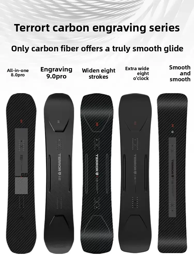 

Full Carbon Fiber Series Skis, Advanced Wide Board Design, Suitable for All Terrains, Suitable for Adult Skiing Equipment