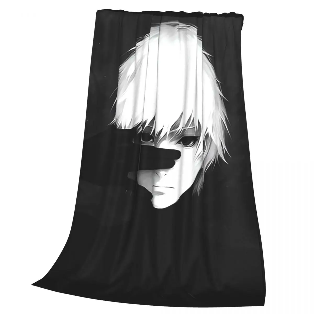 Tokyo Ghoul Anime Blankets Soft Warm Flannel Throw Blanket Bedspread for Bed Living room Picnic Travel Home Sofa