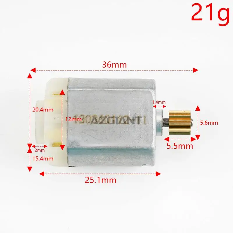 AZGIANT Brand New Core Motors 4-Door Universal Door Lock DC Motor for AUDI V W A6 A4 A3 A5 A6 Q3 Q5 Q7 R8 TT TTS