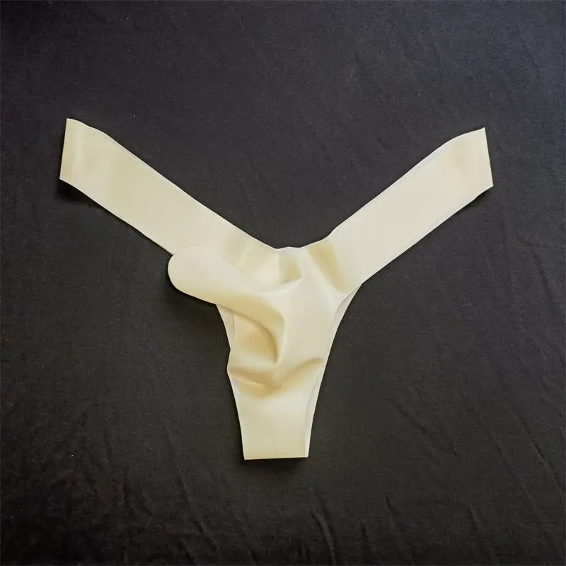 مثير الرجال ثونغ الفيل الأنف ملخصات اللاتكس فصل JJ حفرة ملهى ليلي سيسي سراويل BF G سلاسل الملابس الداخلية