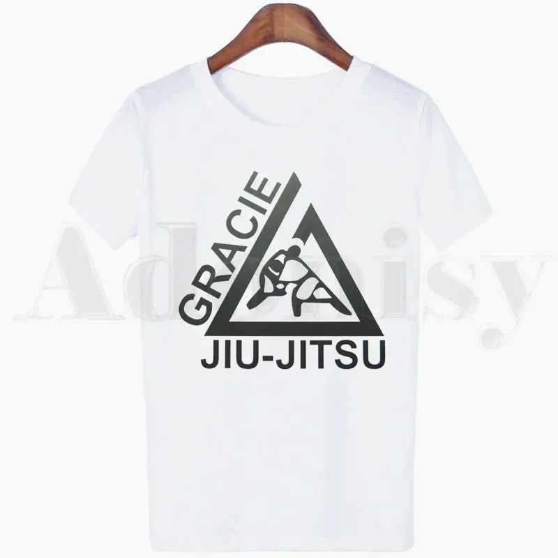 T-shirt manches courtes femme Jiu Jitsu brésilien herbe j Jiu-Jitsu, vintage, Harajuku