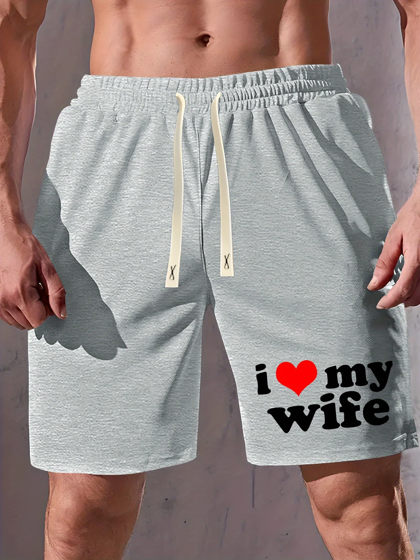 

Men's Fashionable Printed Shorts, Men's Drawstring Casual Summer Shorts, Loose, Lightweight, Breathable, Suitable for Daily Wear