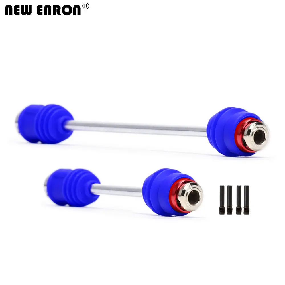 Steel Front Rear Center Driveshafts  for RC 1/10 Traxxas E-Revo VXL Brushess 86086 / E-REVO 56087 SUMMIT 56076 / E-MAXX 3905