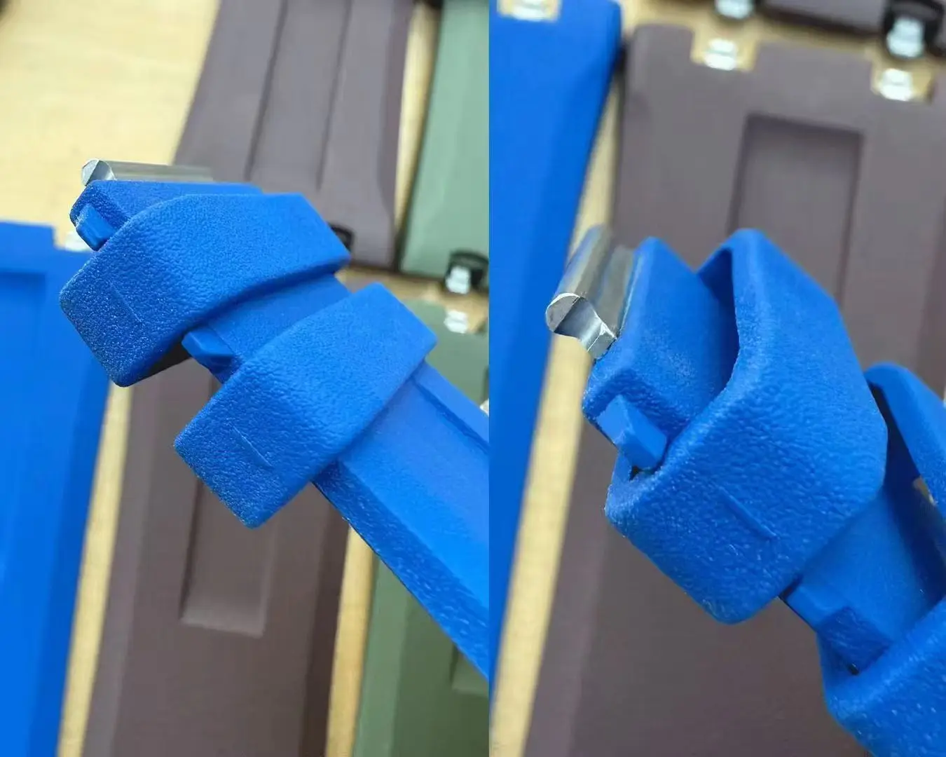 Newly upgraded quick release fluororubber strap compatible with 15720 15710 watch strap