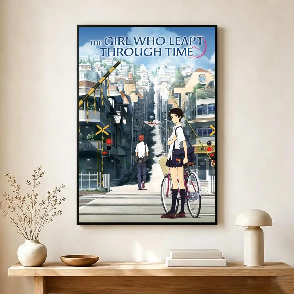 T-The Girl Who Leapt Through Time Poster Modern Home Decoration Interior Design & Contemporary Wall Art Collection