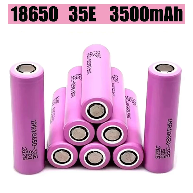 100% original 18650 3500mah 20A entladung inr18650 35E 3500mah 18650 Li ionen batterie 3,7 V akku