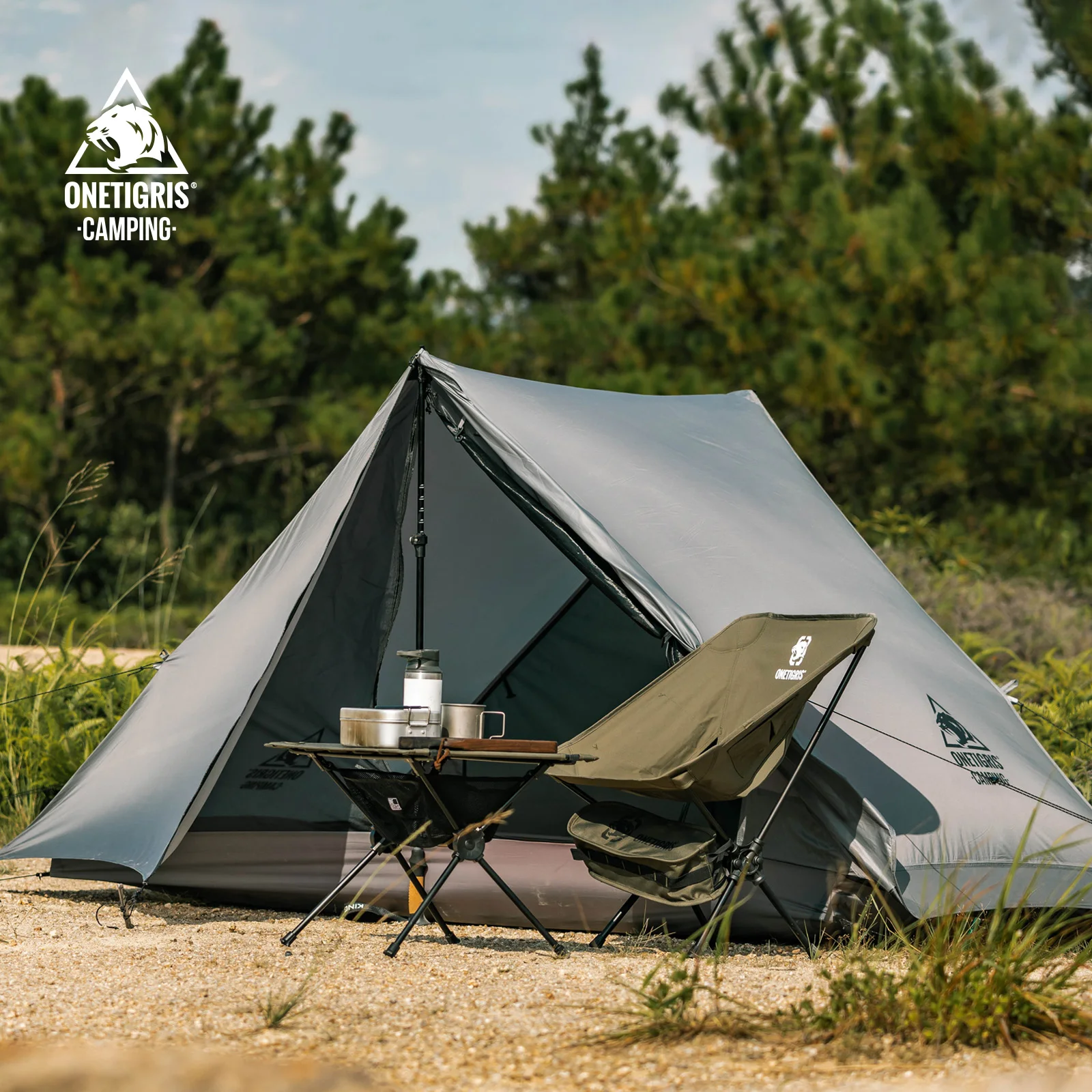 

Onetigris Ultralight Camping Tent 2 Person Outdoor Waterproof Portable Backpacking Tent for Hiking Travel Truist Easy Set Up