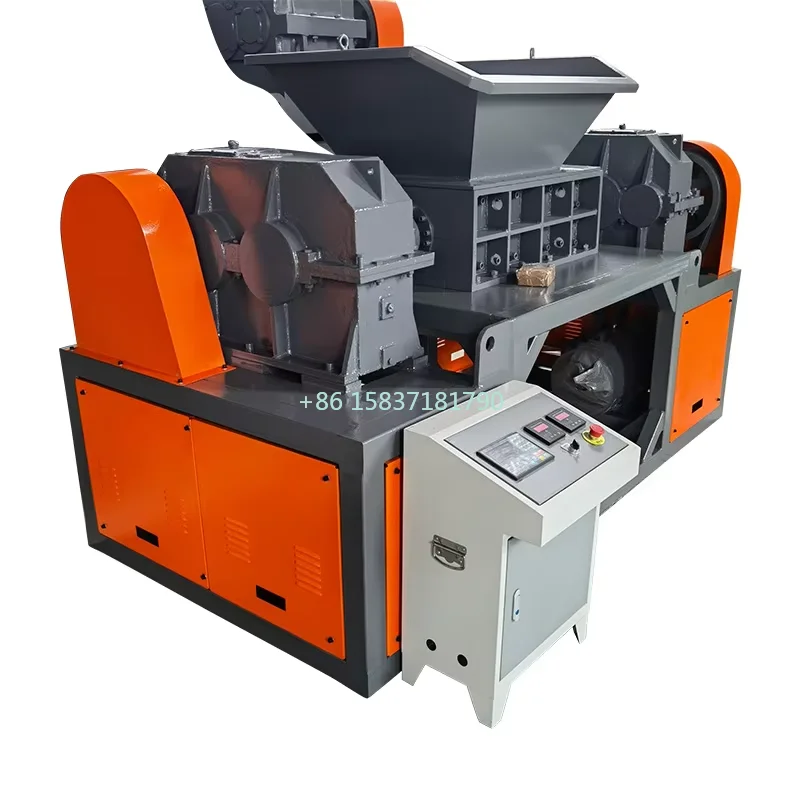Tire Shredder Recycling Line Widely Using Rubber Crushing Recycled Cutter Shredder Tire Recycling Production Line for Portugal