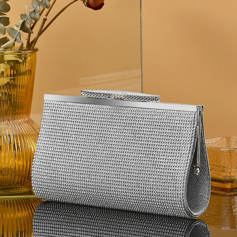 حقيبة عشاء فاخرة للسيدات، حقيبة فستان سهرة رائعة، حقيبة حفلات الأميرة