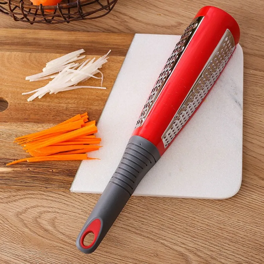 

1шт ручная многофункциональная терка для сыра; Скребок для шоколадного сыра; Двухсторонняя терка для овощей из нержавеющей стали; Кухонный инструмент