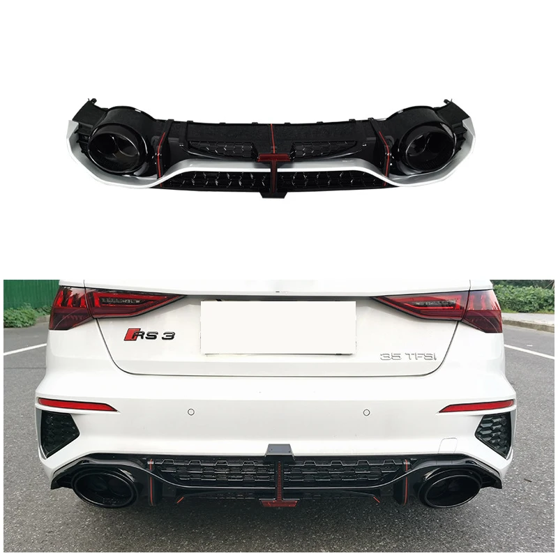 

2021-2022 A3 Modified Tail Lip Tail Pipe For Thick Lip Exhaust Rs3-R