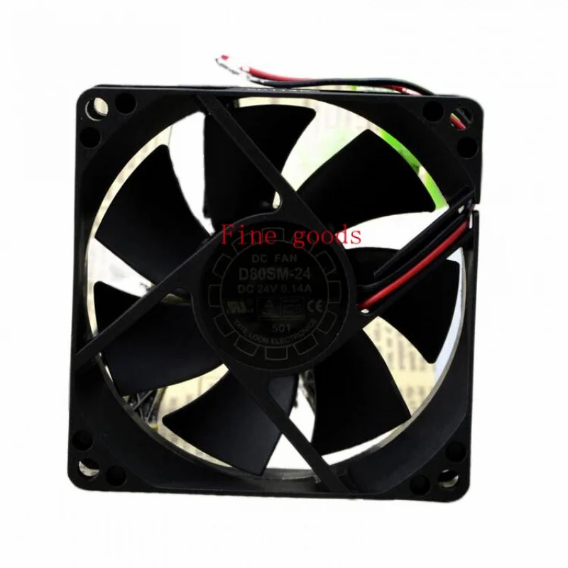 FOR YATE LOON D80SM-24 24V 0.14A 2.18W 8025 2-pin inverter cooling fan