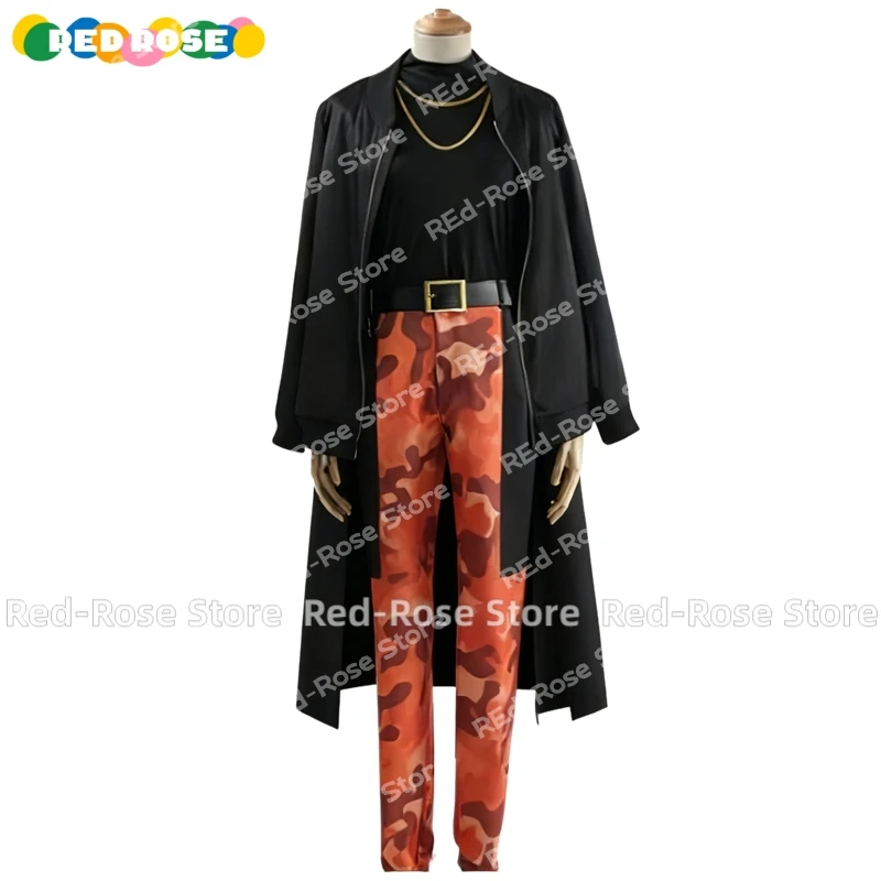 

【Customized 】Anime Hypnosis Mic New Costume ExtraWardrobe01 Busujima Mason Riou Cosplay Costume Halloween Christmas Party